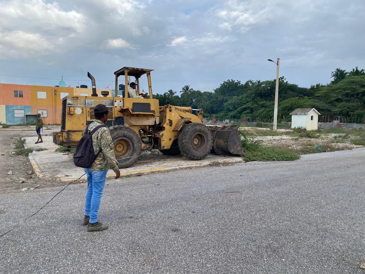 Limpieza en Villa Progreso, El Cerro y el vertedero